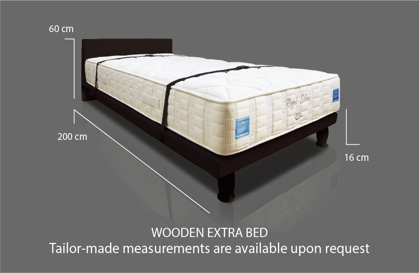 WOODEN EXTRA BED